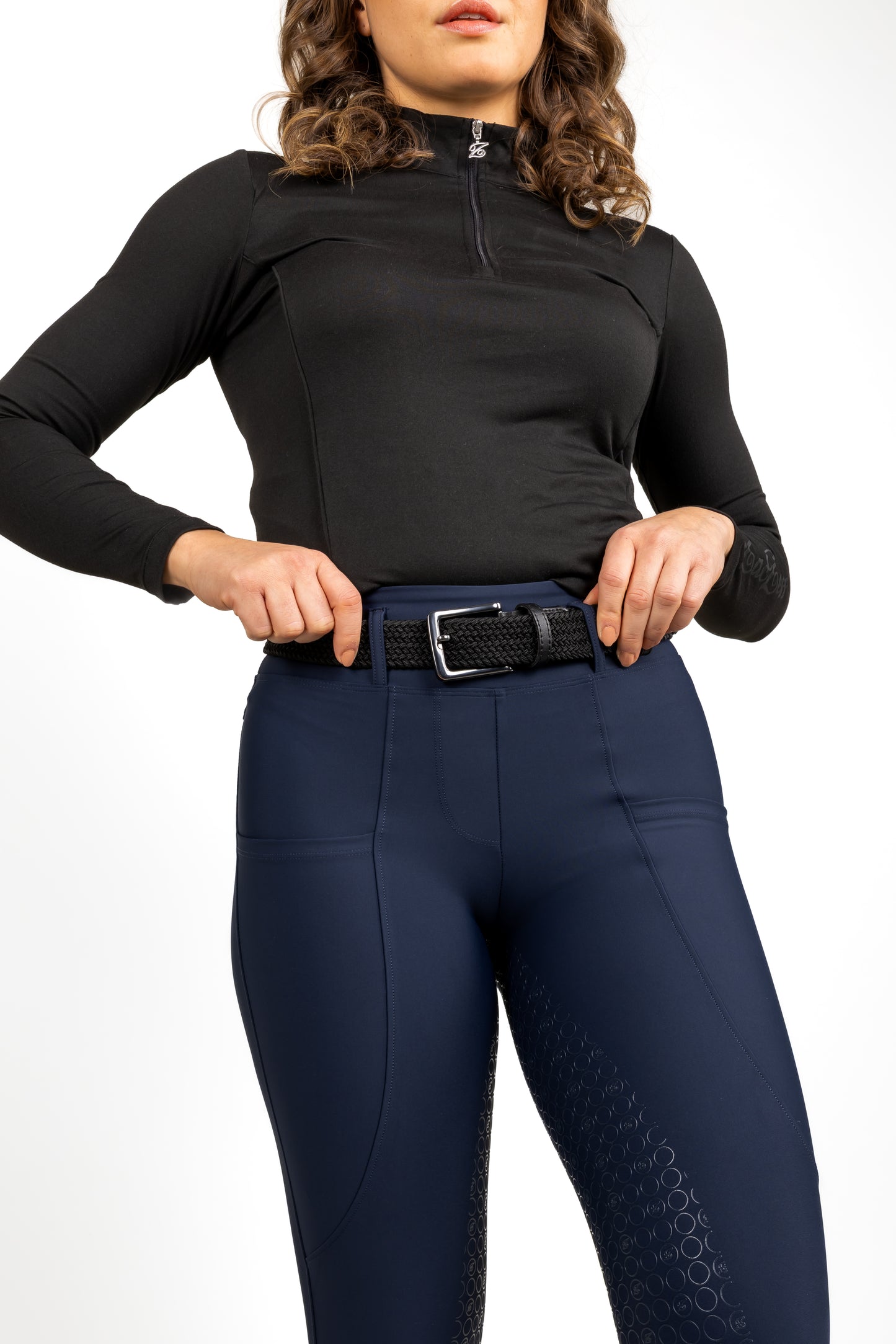 London Navy Hybrid Leggings