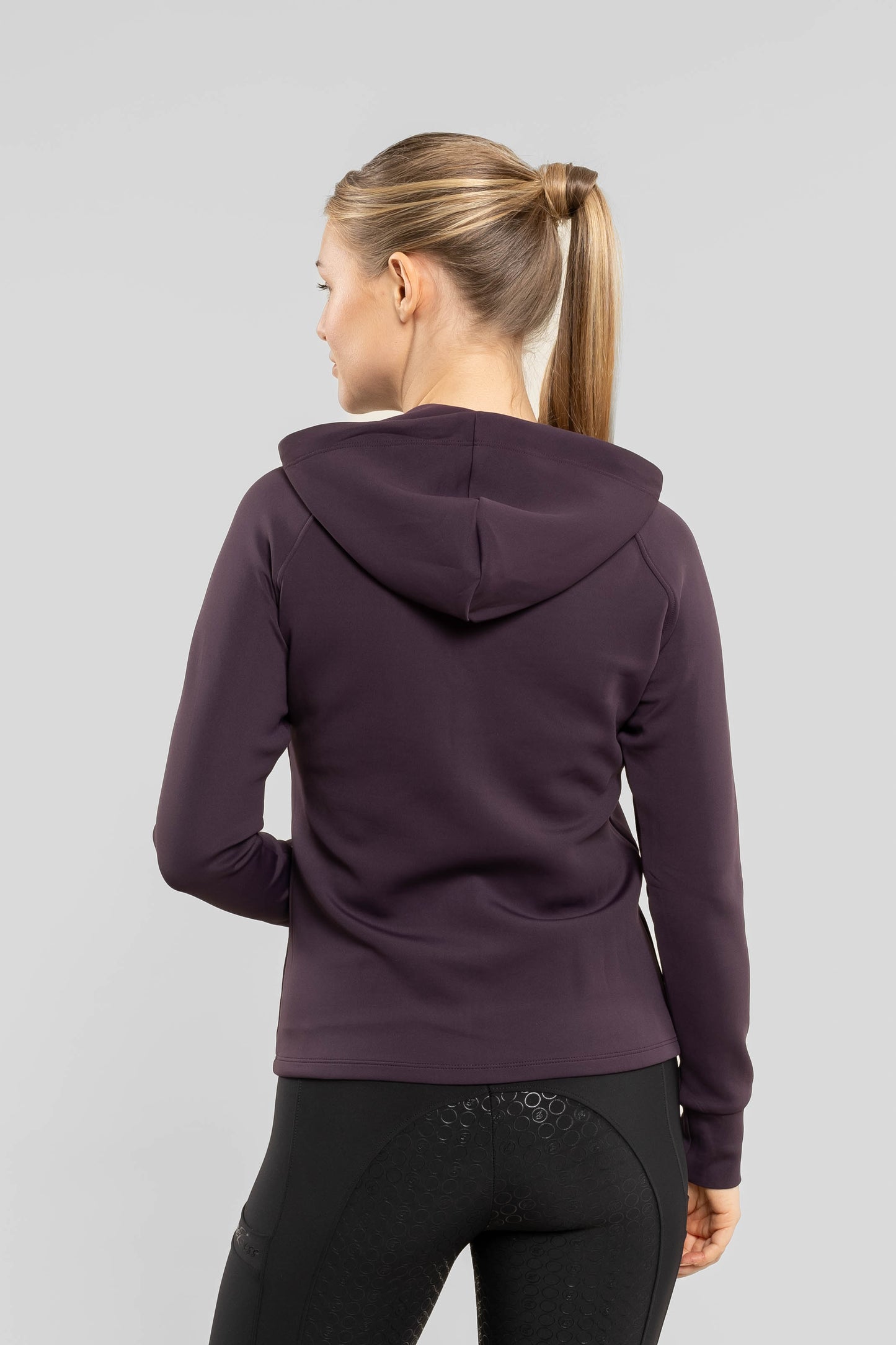 Brooklyn Plum Hoodie